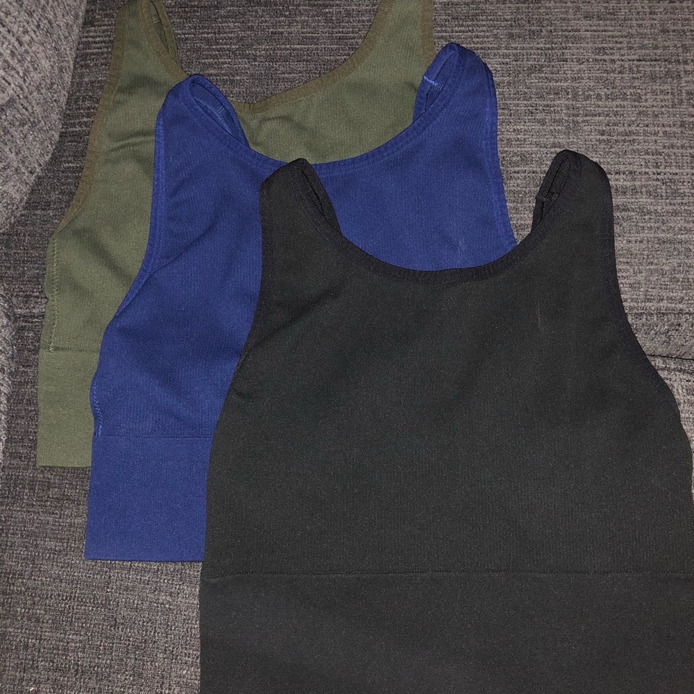 Victorias Sport Long Line Seamless Sports Bras (3)